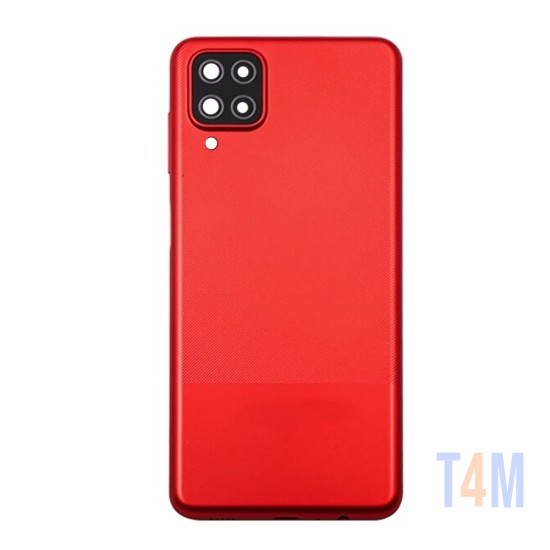 Tapa Trasera+Lente de Cámara Samsung Galaxy A12/A125 Rojo